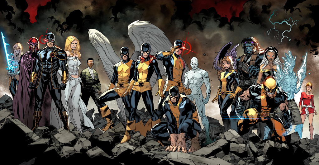 Entre as novidades, temos o time original dos X-men vindos diretamente do passado