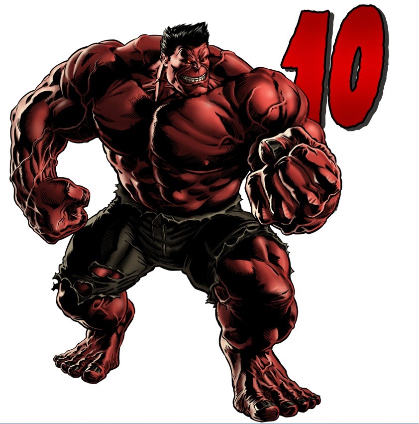 10 - Hulk Vermelho