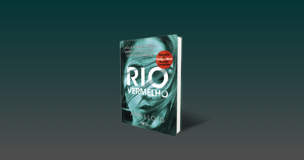 Banner de compra do livro Rio Vermelho no site da Amazon