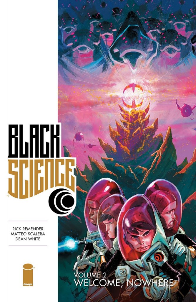 capa do volume 2 americano de Black Science
