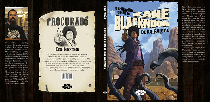 capa do livro O Estranho Oeste de Kane Blackmoon