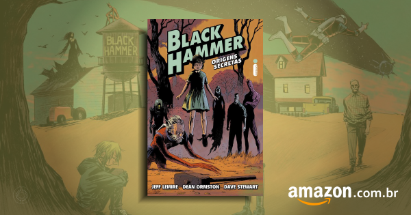 banner de compra de Black Hammer no site da Amazon