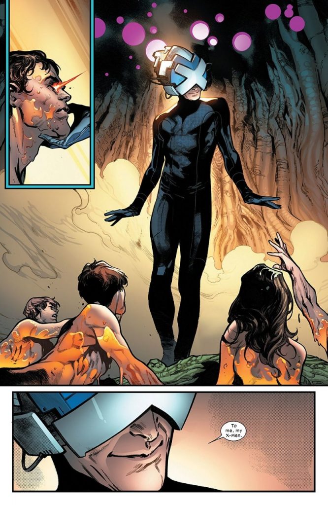 página interna da primeira edição de X-Men House Of X