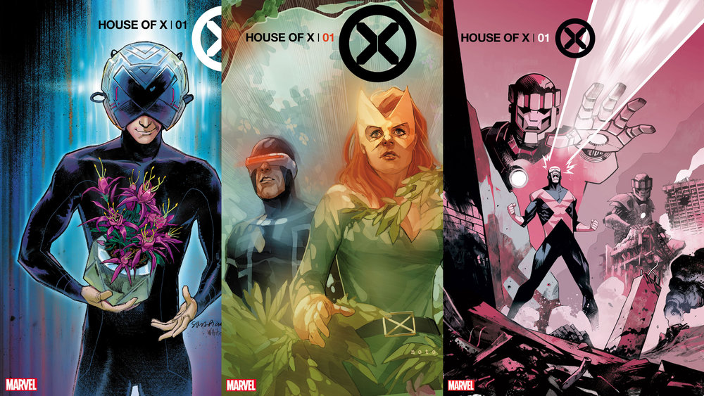 capas variantes de X-Men House Of X