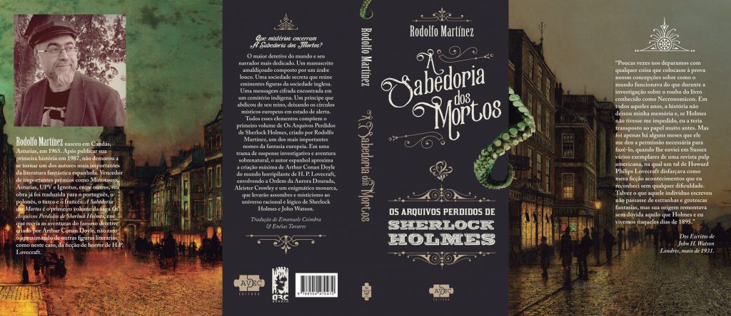 capa completa dolivro Os Arquivos Perdidos de Sherlock Holmes