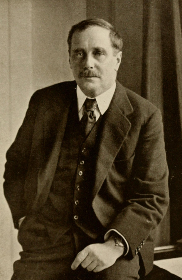 H.G. Wells, autor do livro A Máquina do Tempo
