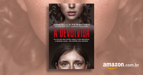 banner de compra do livro A Devolvida no site da Amazon