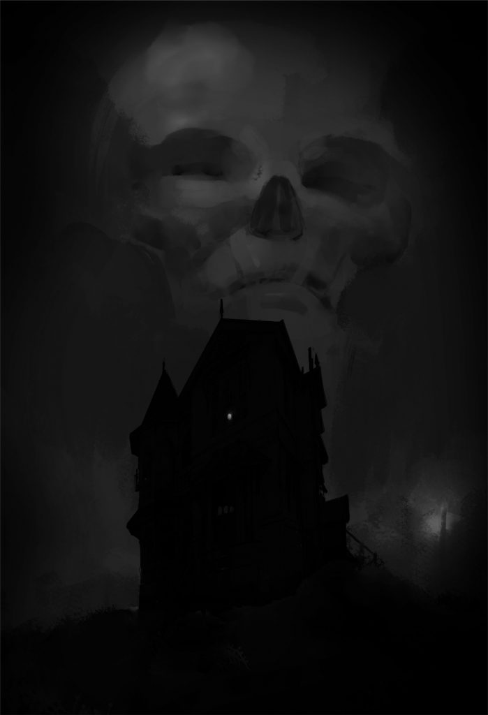ilustração inerna de Horror na Colina de Darrington