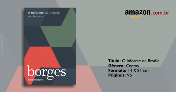 banner de compra do livro O Informe de Brodie, de Jorge Luis Borges