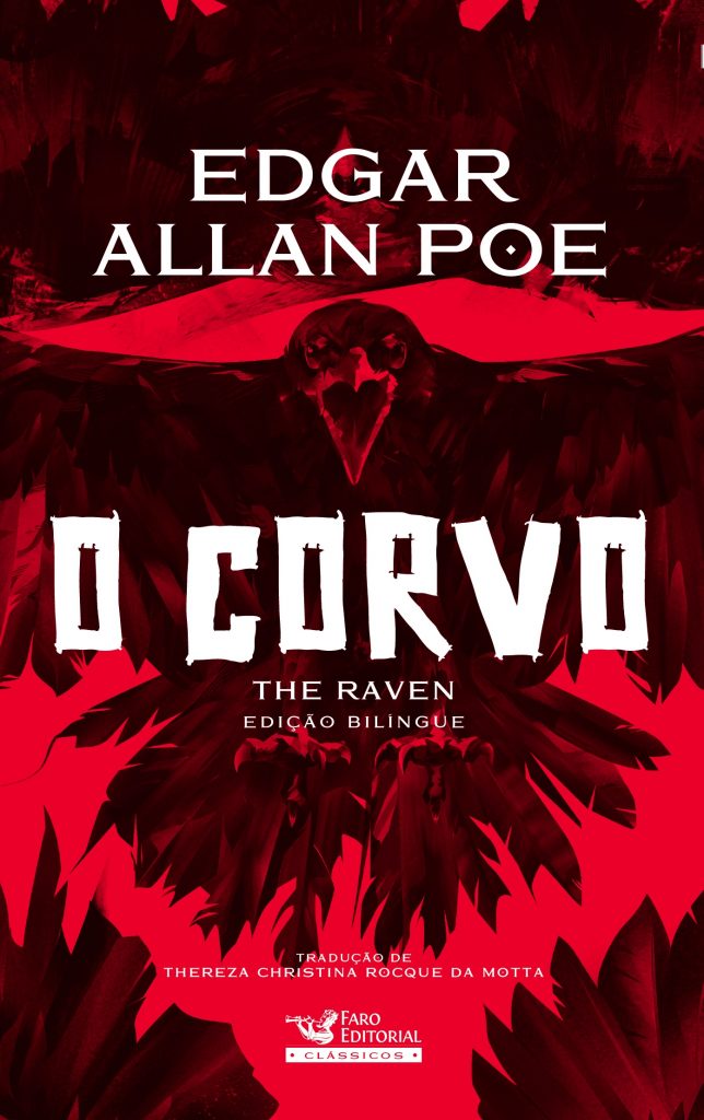 capa do livro “O Corvo” de Edgar Allan Poe