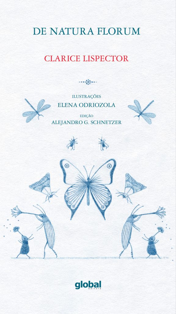 capa do livro De Natura Florum de Clarice Lispector na Global Editora